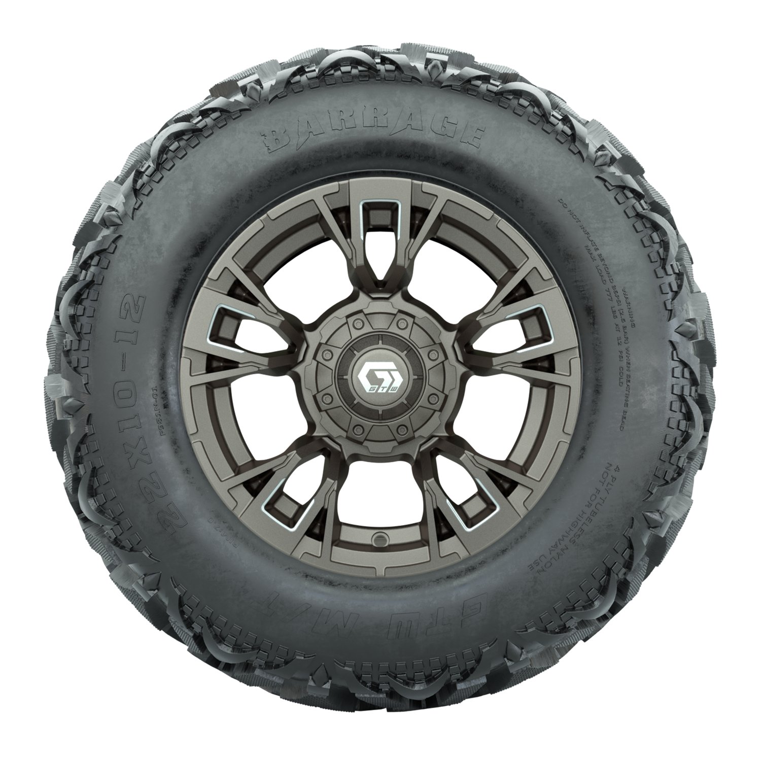 19-422 A19-2150 Vandal / Satin Bronze / Barrage