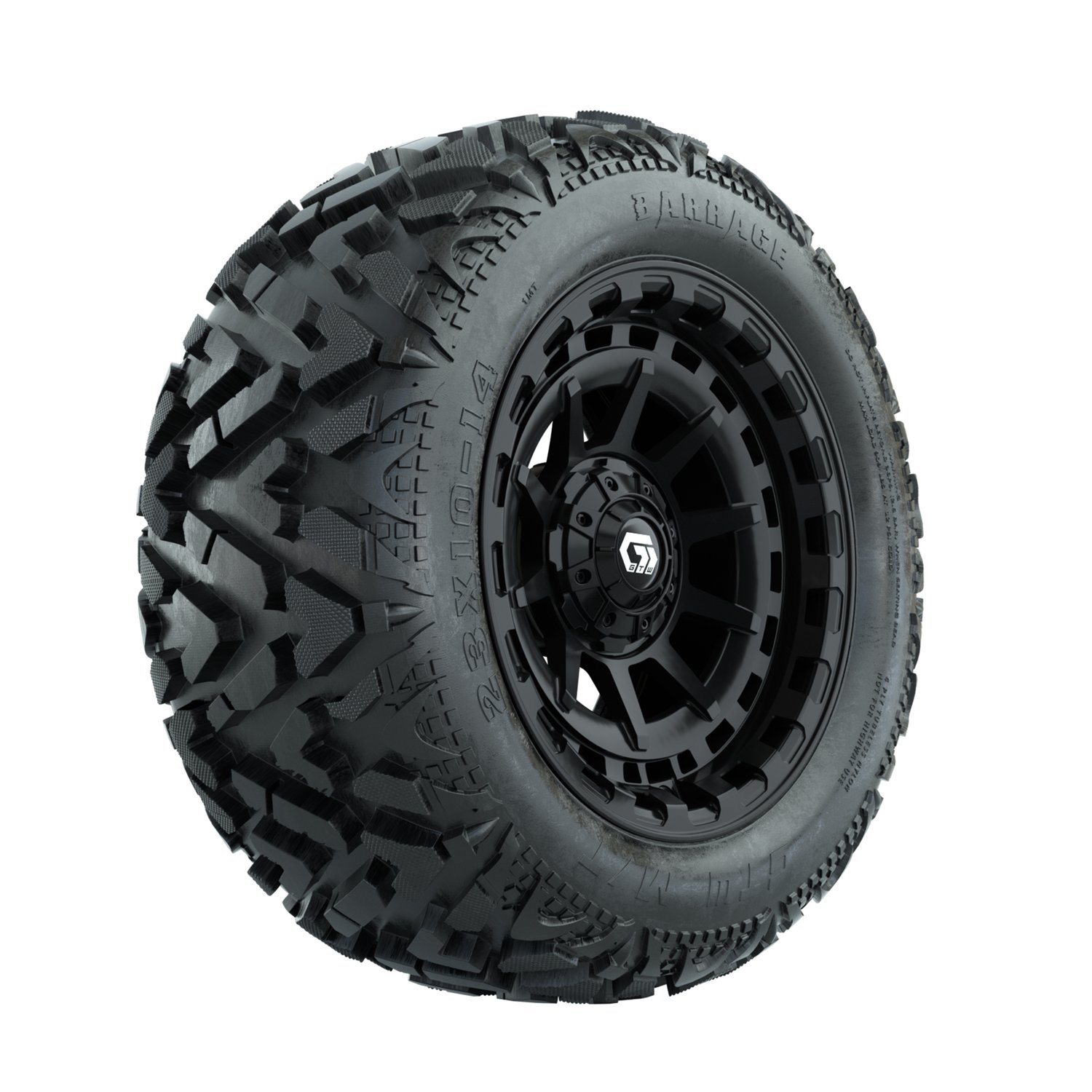 19-397 A19-2356 Barricade / Gloss Black / Barrage