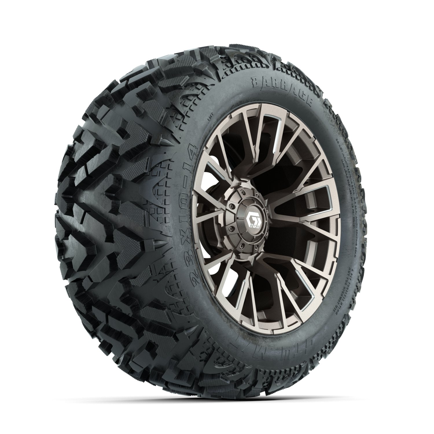19-423 A19-2601 Vandal / Satin Bronze / Barrage