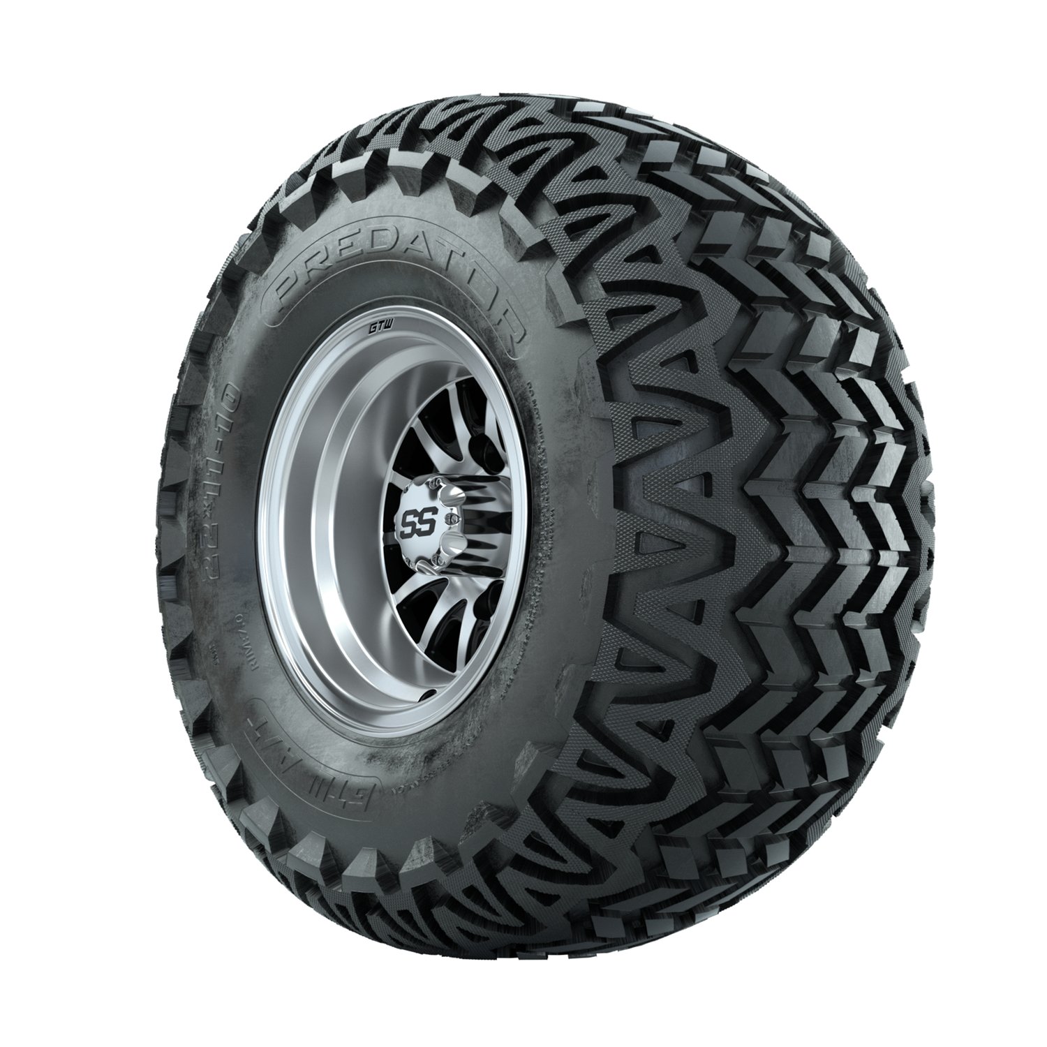 A19-301 Medusa / Machined & Black / Predator