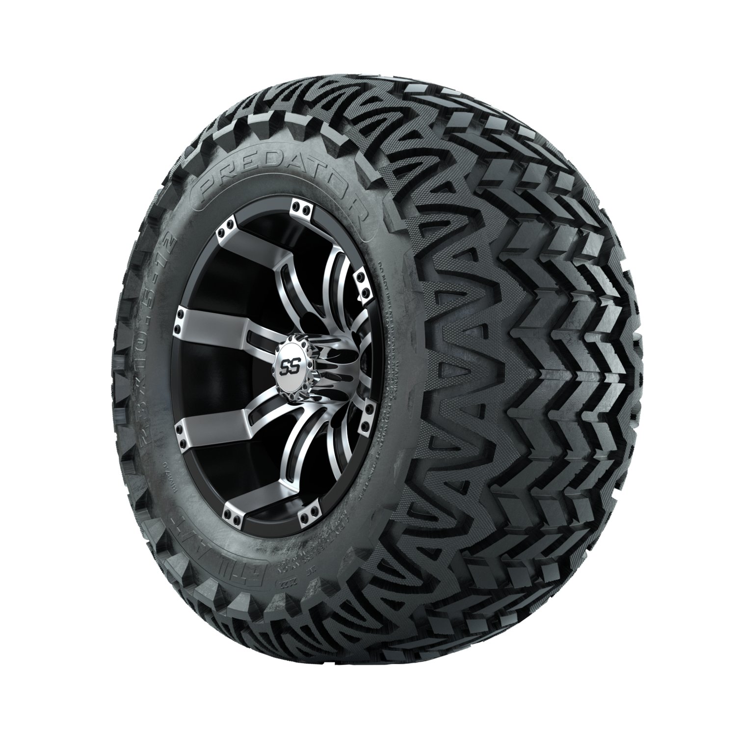 A19-355 Tempest / Machined & Black / Predator
