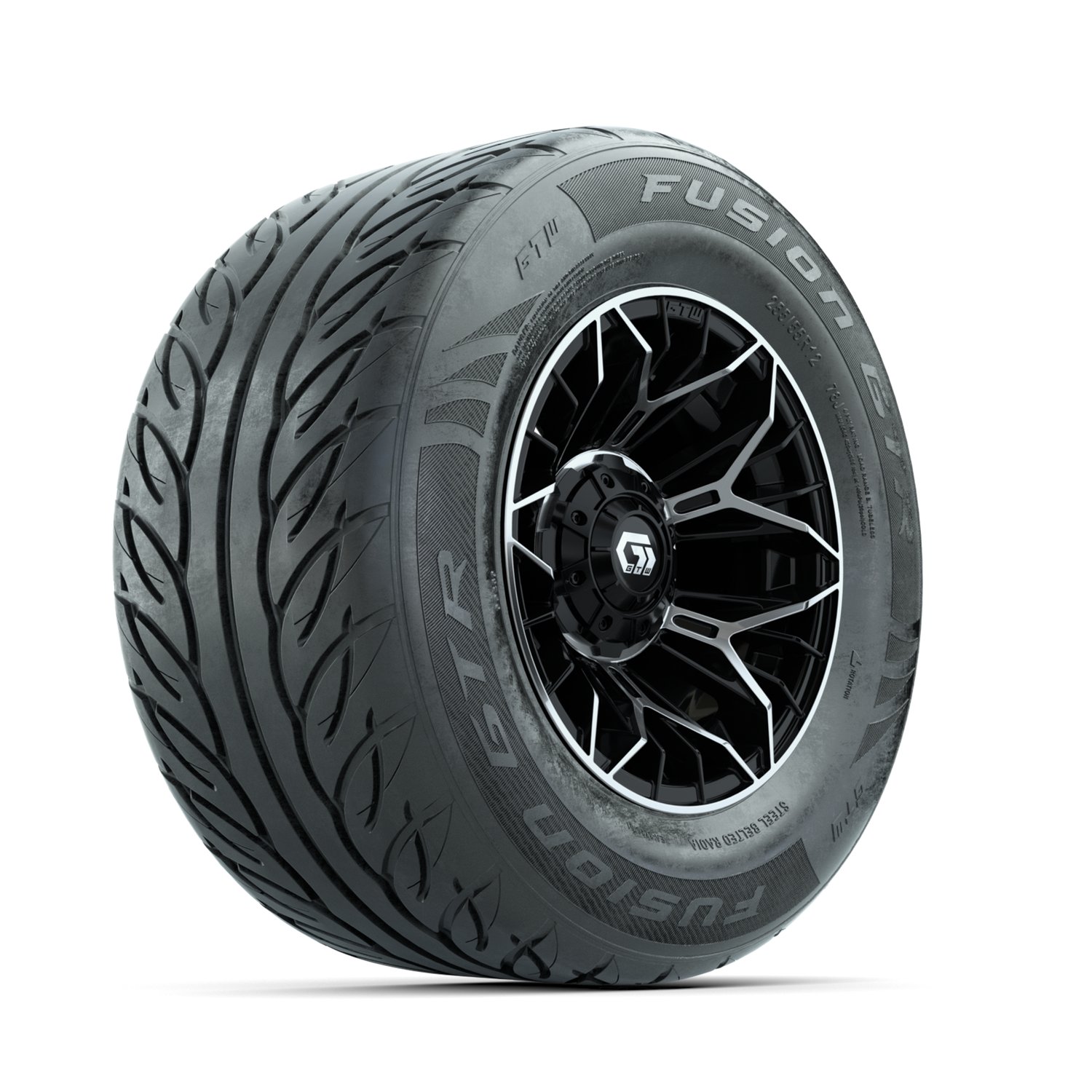 19-314 A19-1665 Stellar / Machined & Black / Fusion GTR