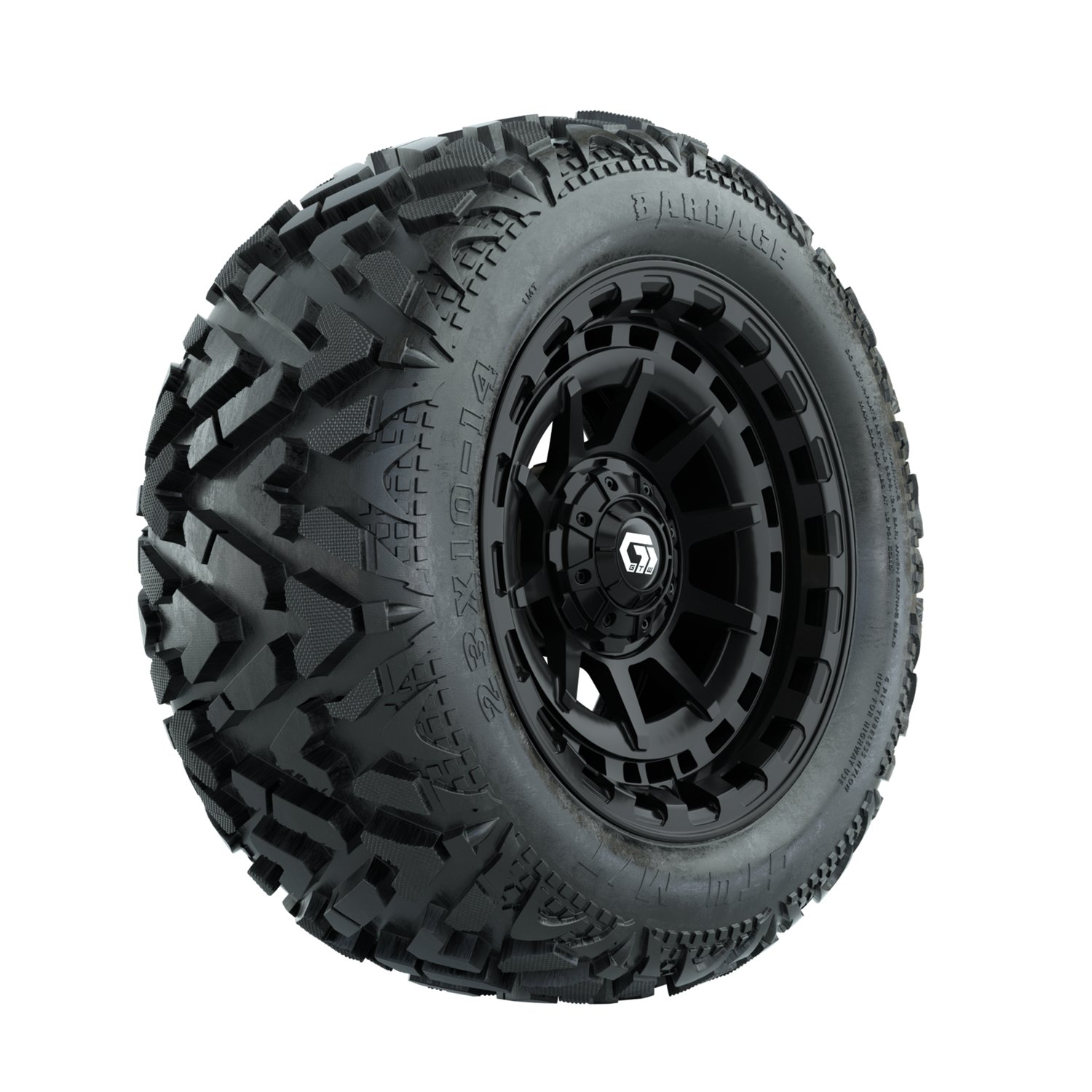 19-397 A19-2356 Barricade / Gloss Black / Barrage