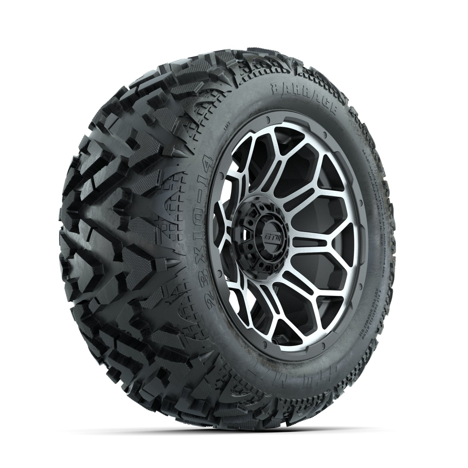 19-225 A19-2422 Bravo / Matte Gray & Machined / Barrage