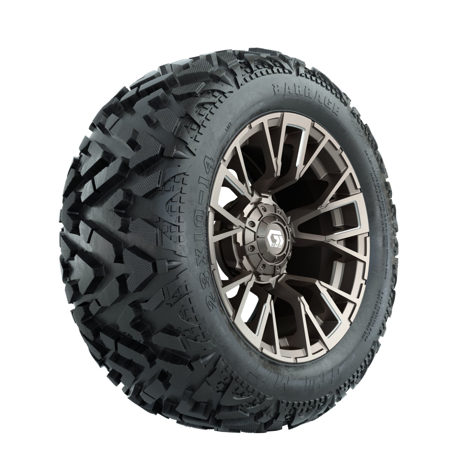 19-423 A19-2601 Vandal / Satin Bronze / Barrage