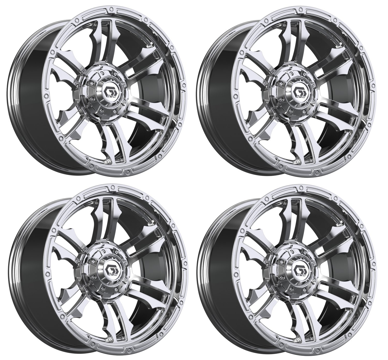 19-407 15" Shogun Chrome
