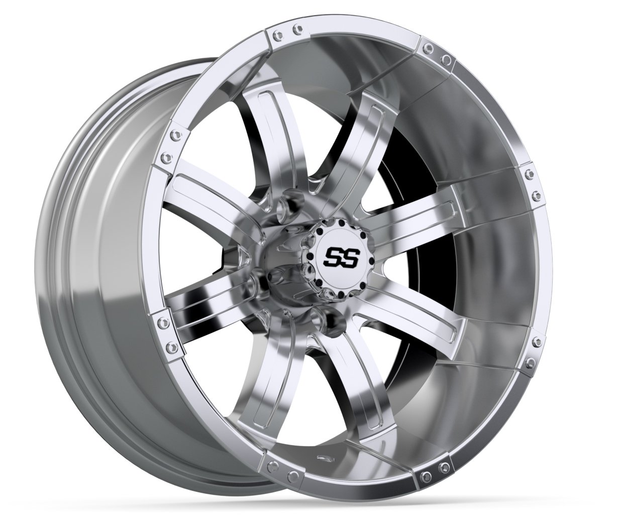 19-141 GTW Tempest 14x7 Chrome Wheel