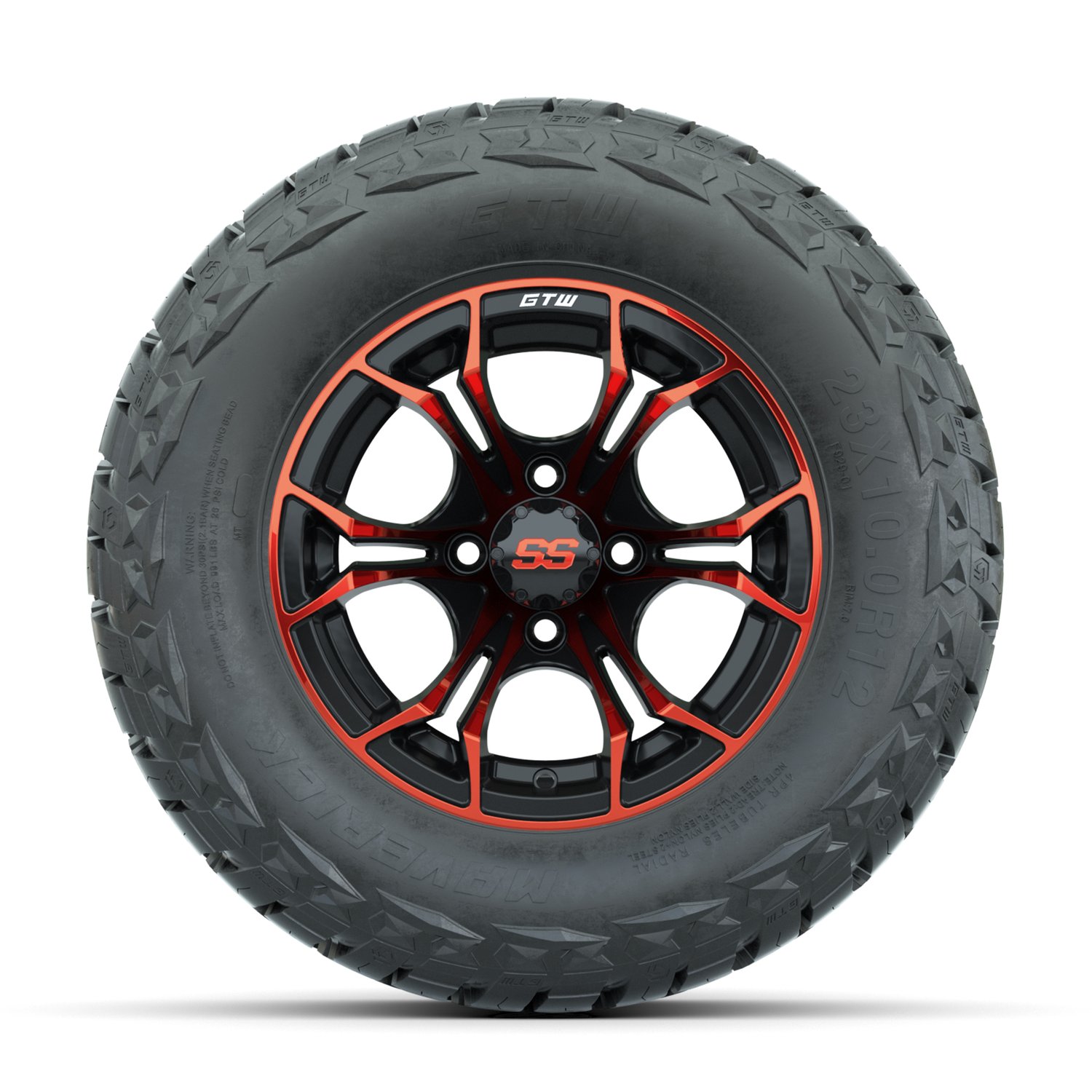 19-219 A19-1411 Spyder / Red & Black / Maverick