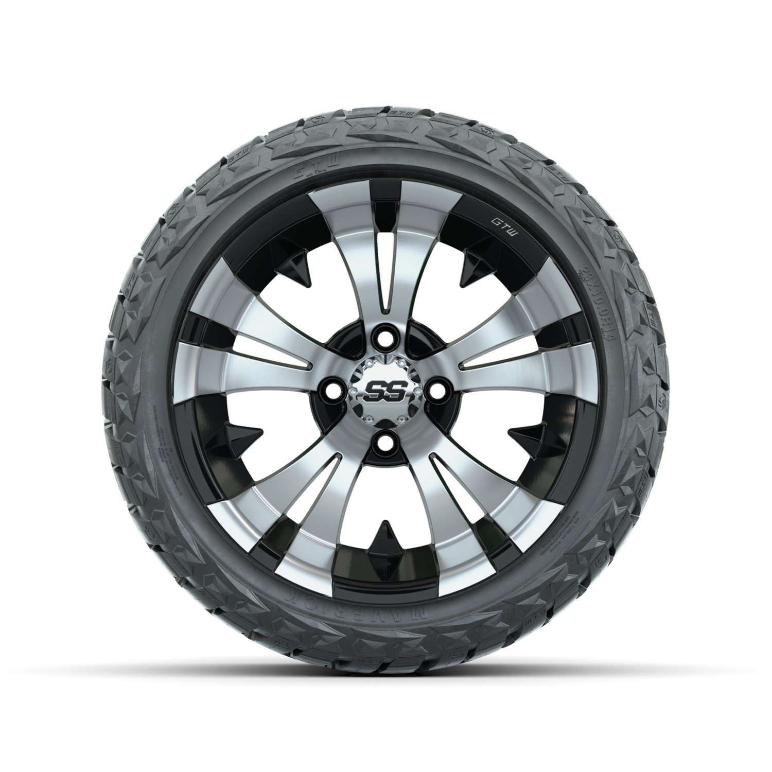 19-168 A19-1445 Vampire / Machined & Black / Maverick