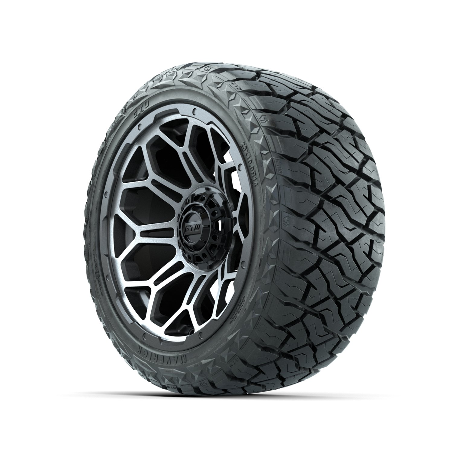 19-225 A19-1448 Bravo / Matte Gray & Machined / Maverick