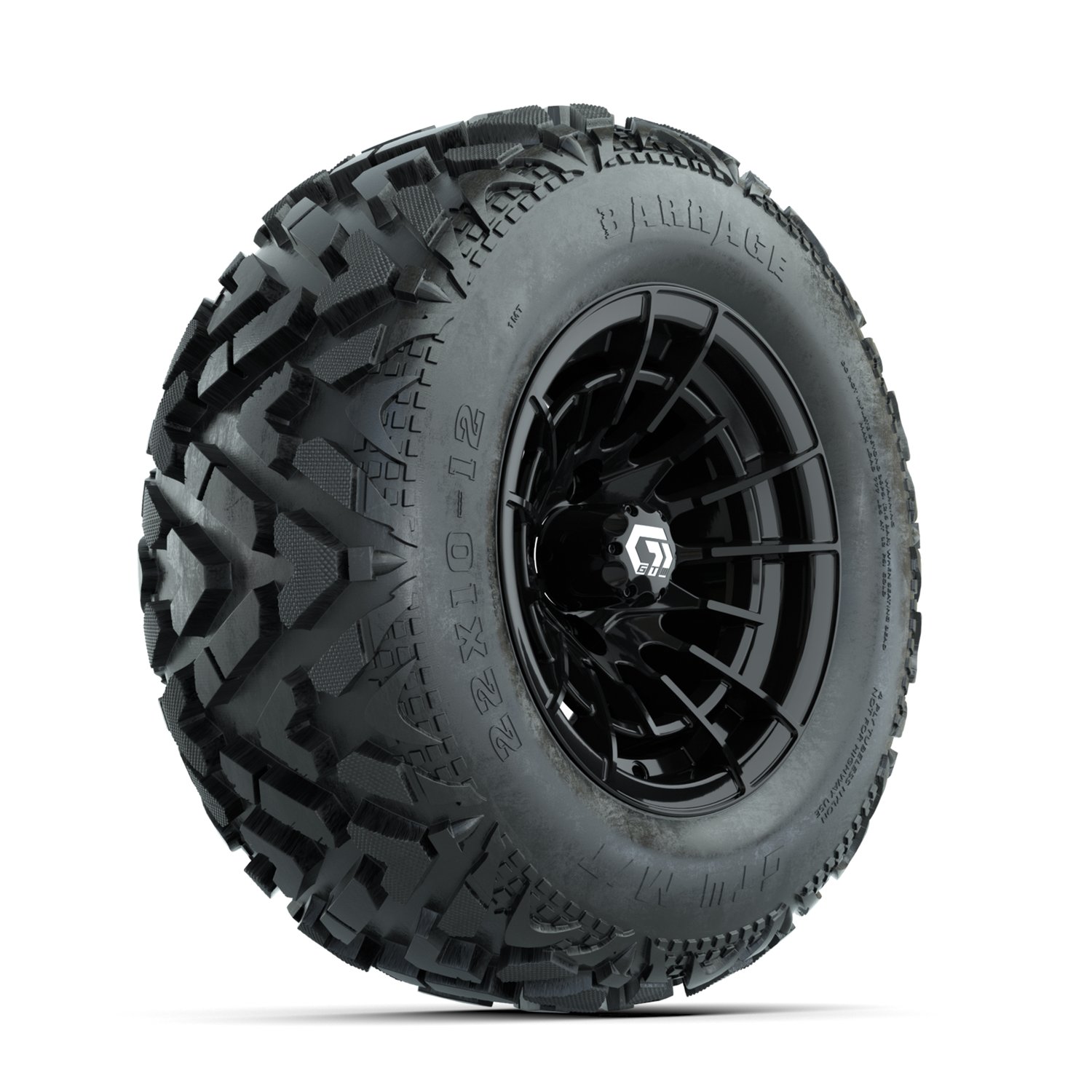 19-389 A19-1836 Boost / Gloss Black / Barrage