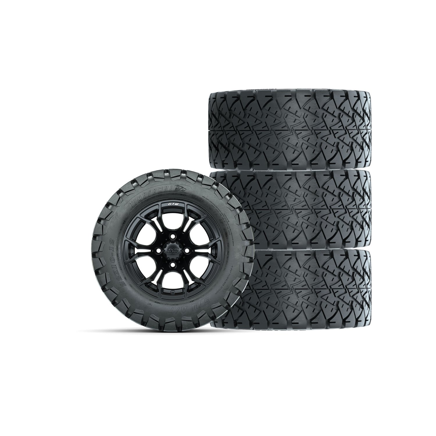 A19-387 Spyder / Matte Black / Timberwolf
