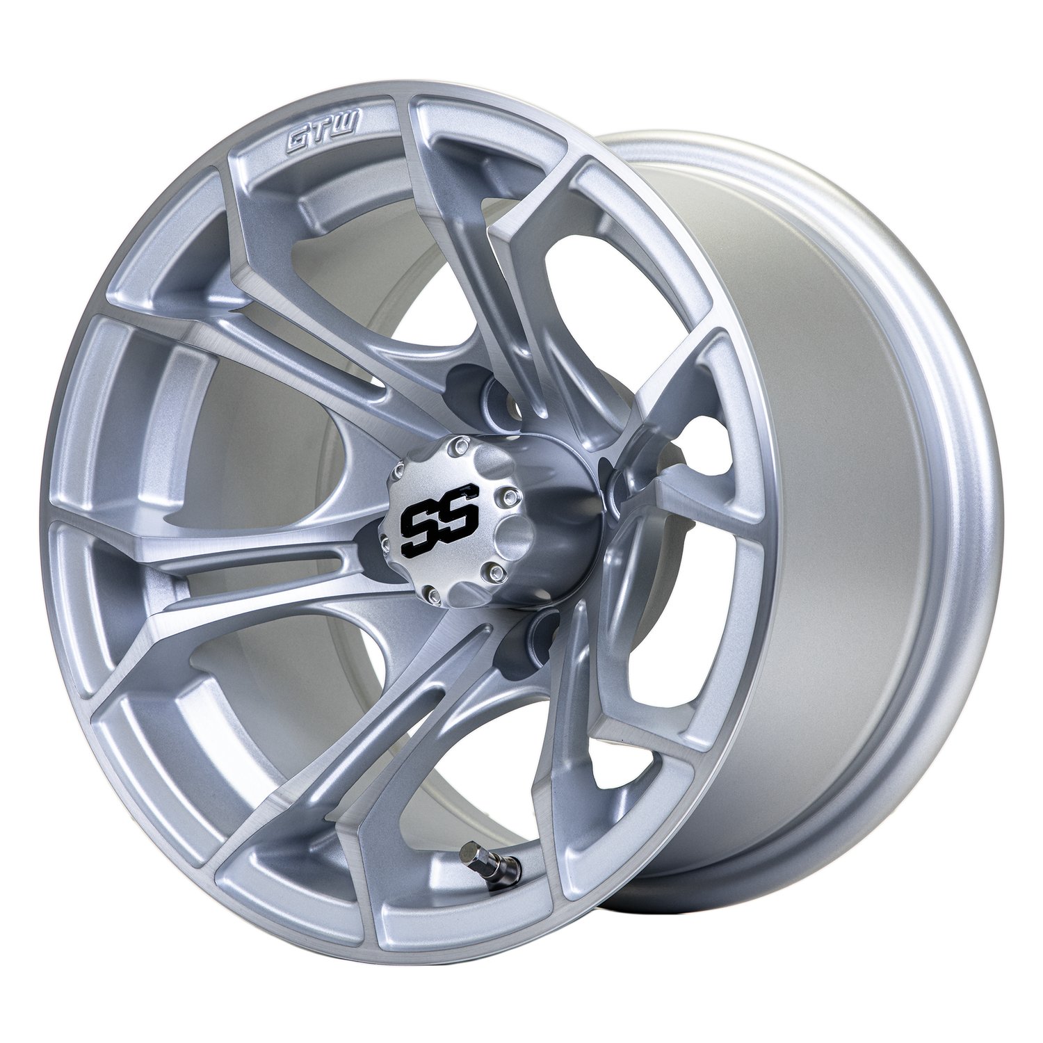 19-351 Limited Edition Silver Spyder Wheel 12"