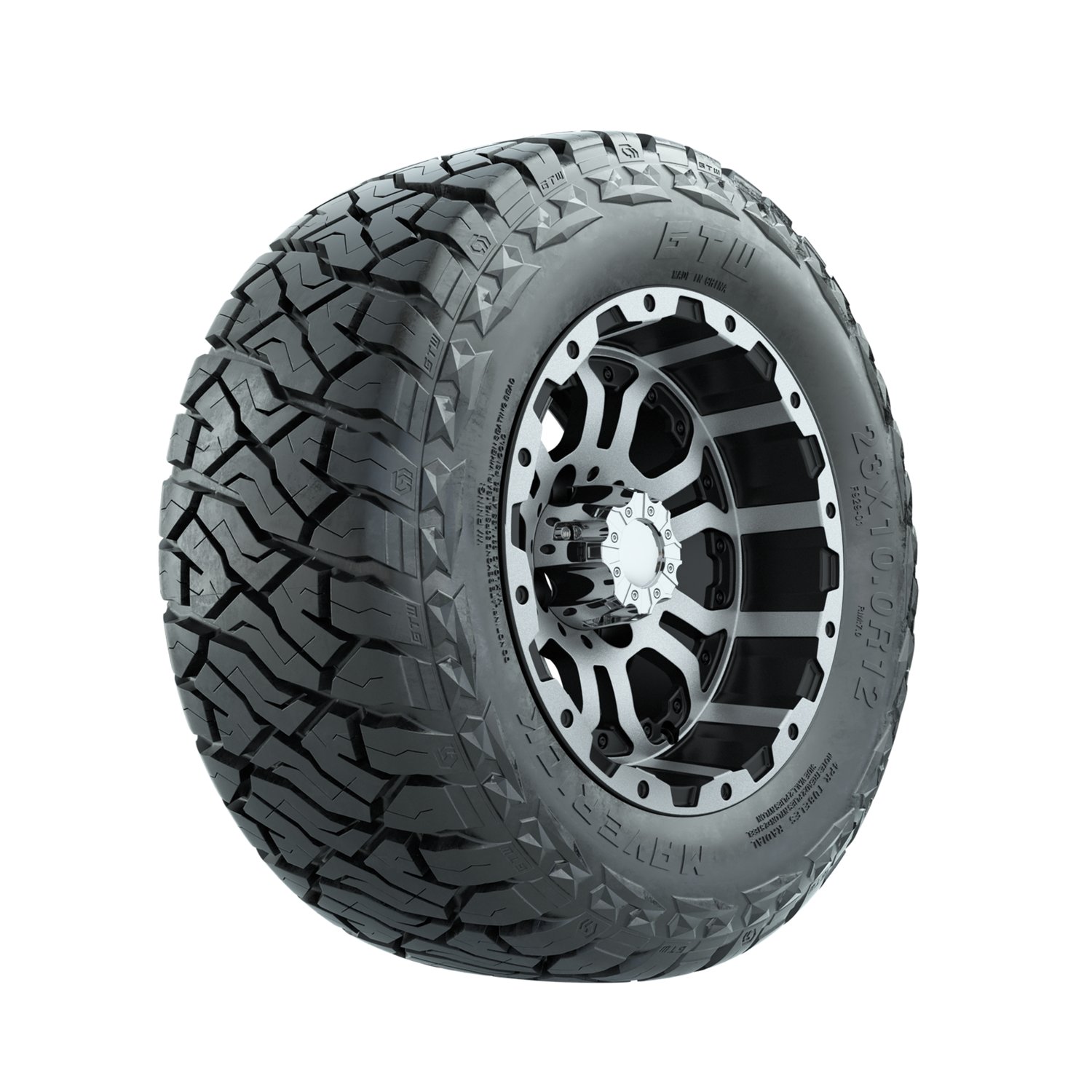 20-087 A19-1346 Omega / Machined & Black / Maverick 23"