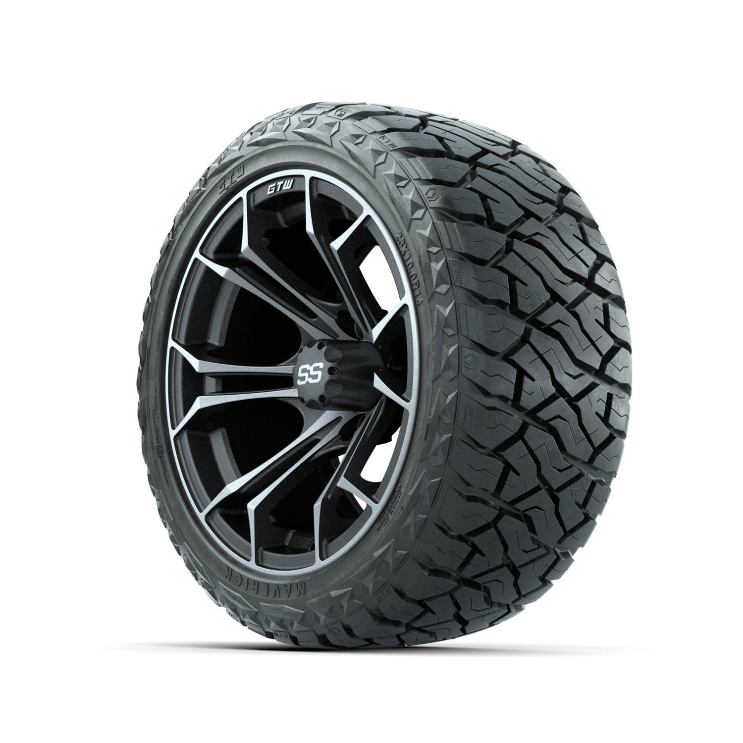 19-253 A19-1455 Spyder / Matte Gray & Machined / Maverick