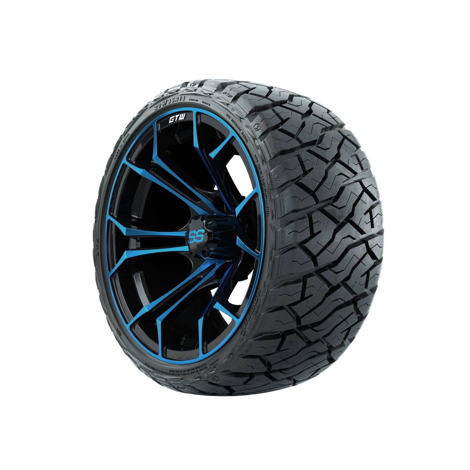 19-223 A19-1468 Spyder / Blue & Black / Maverick Lo Pro