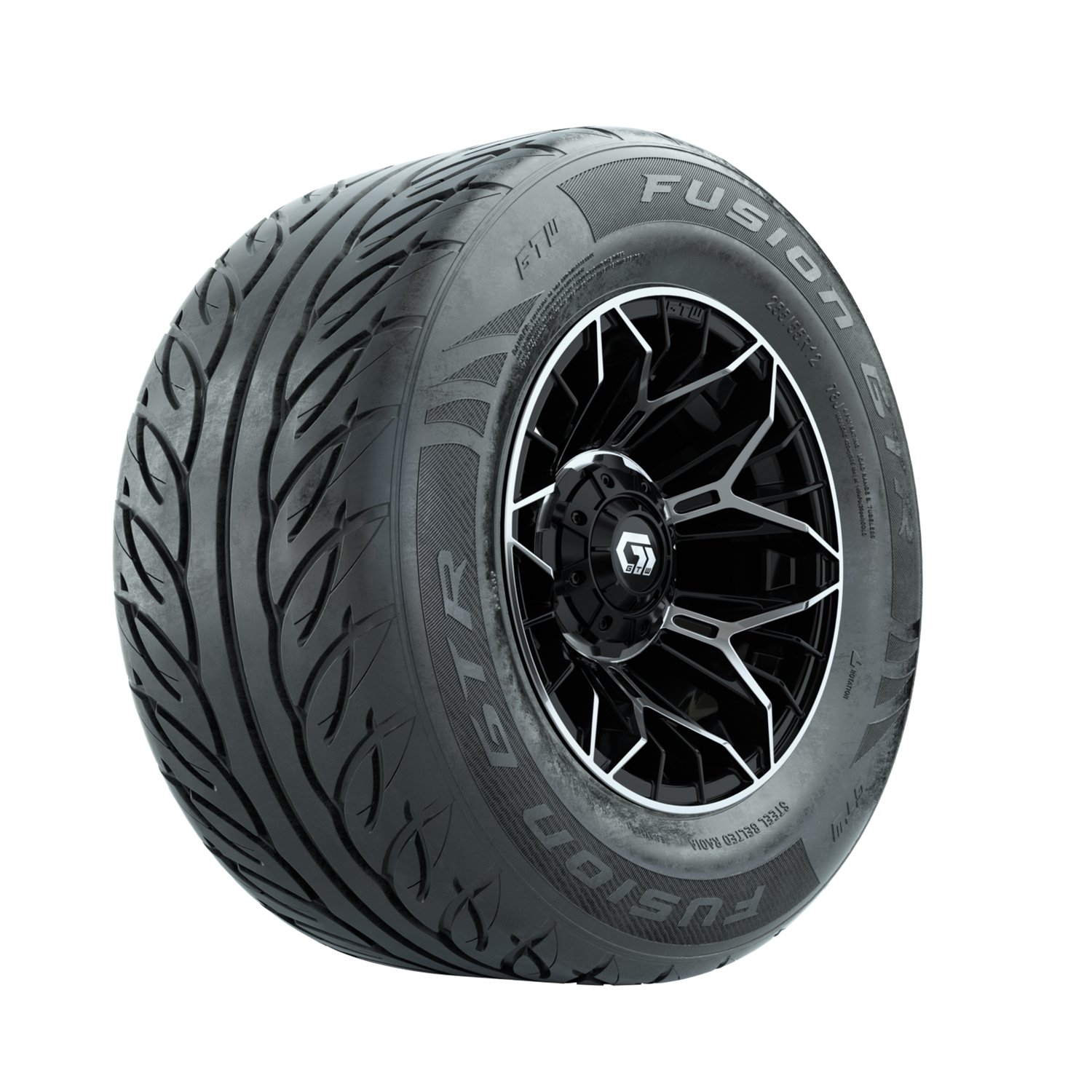 19-314 A19-1665 Stellar / Machined & Black / Fusion GTR