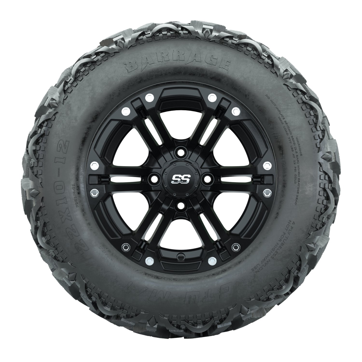 19-150 A19-1789 Specter / Matte Black / Barrage