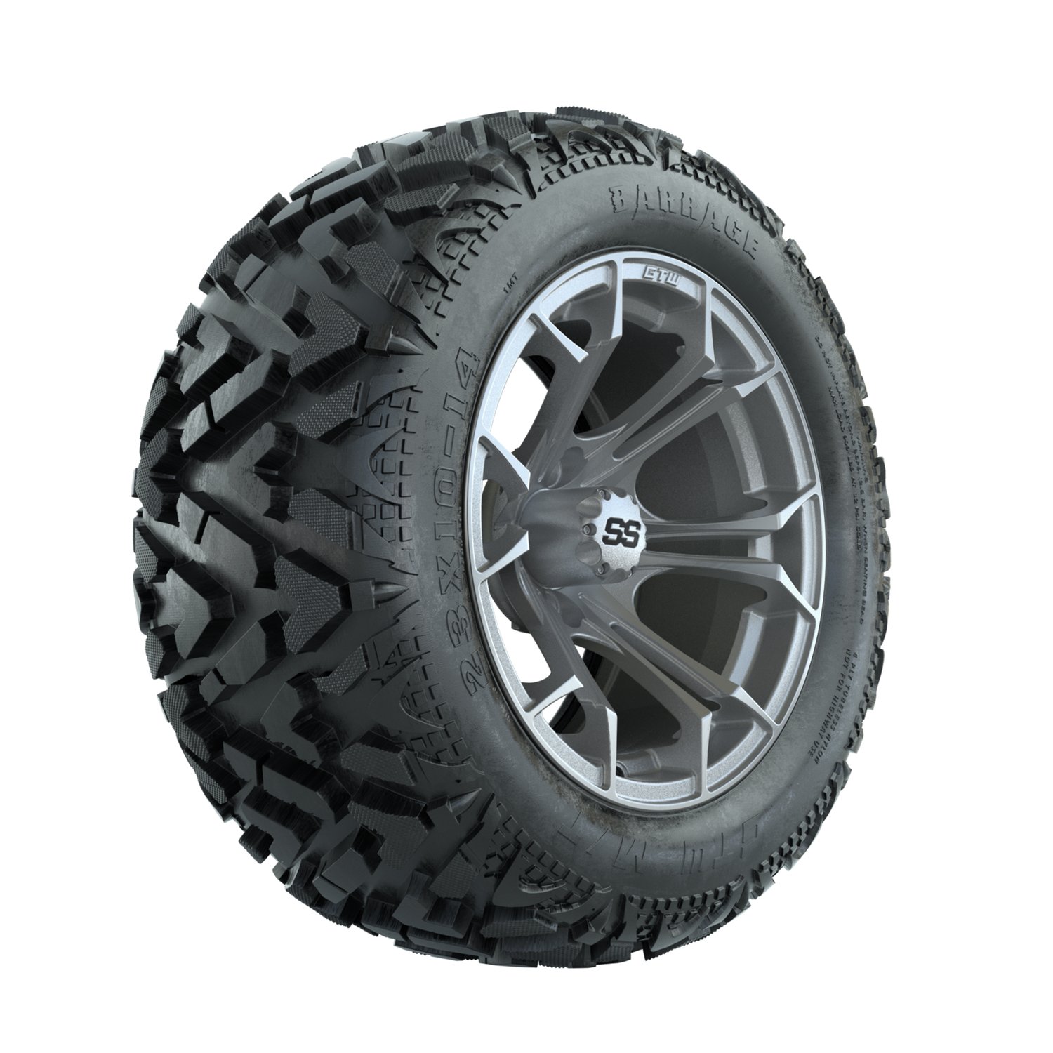 19-352 A19-2279 Spyder / Silver / Barrage