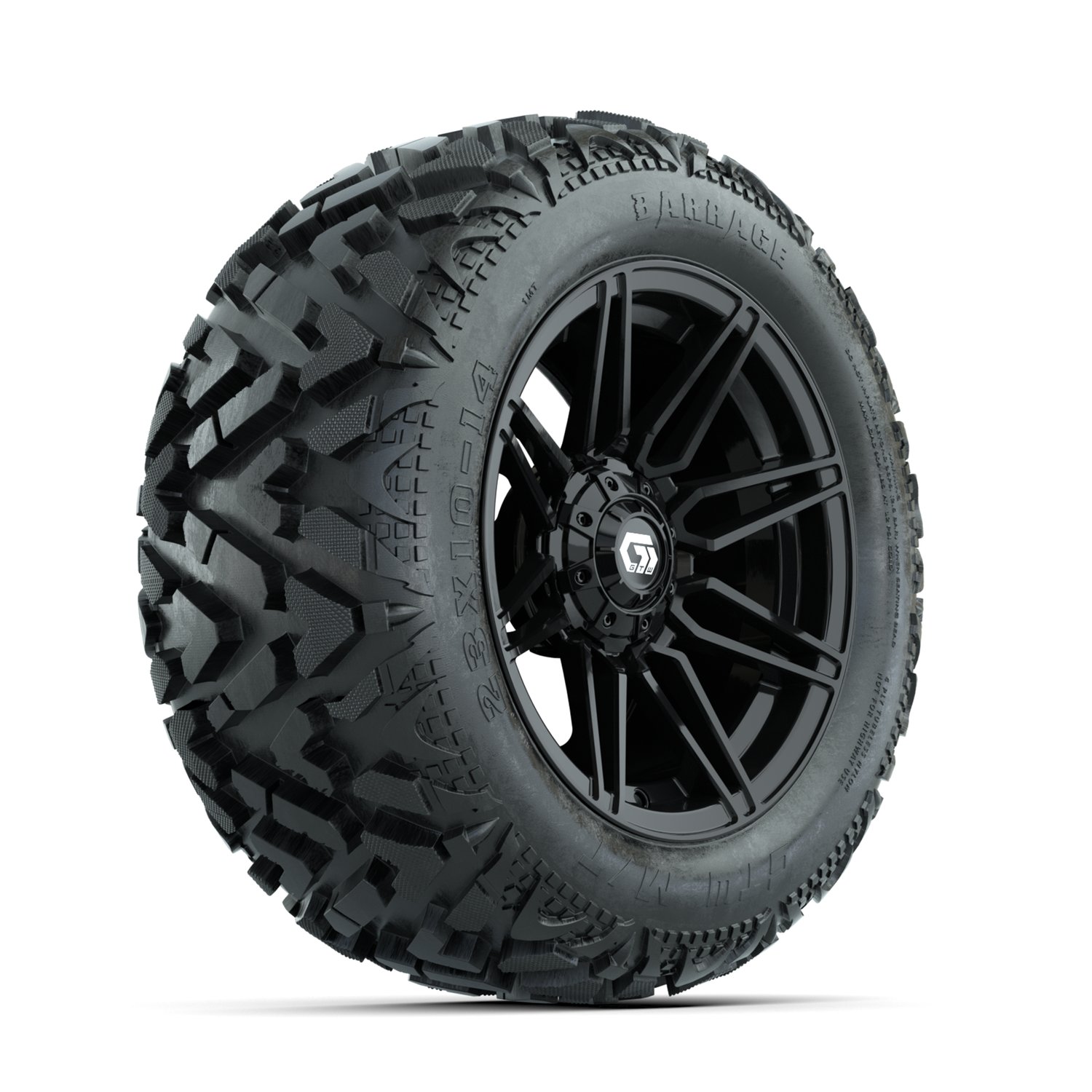 19-411 A19-2547 Stealth / Gloss Black / Barrage