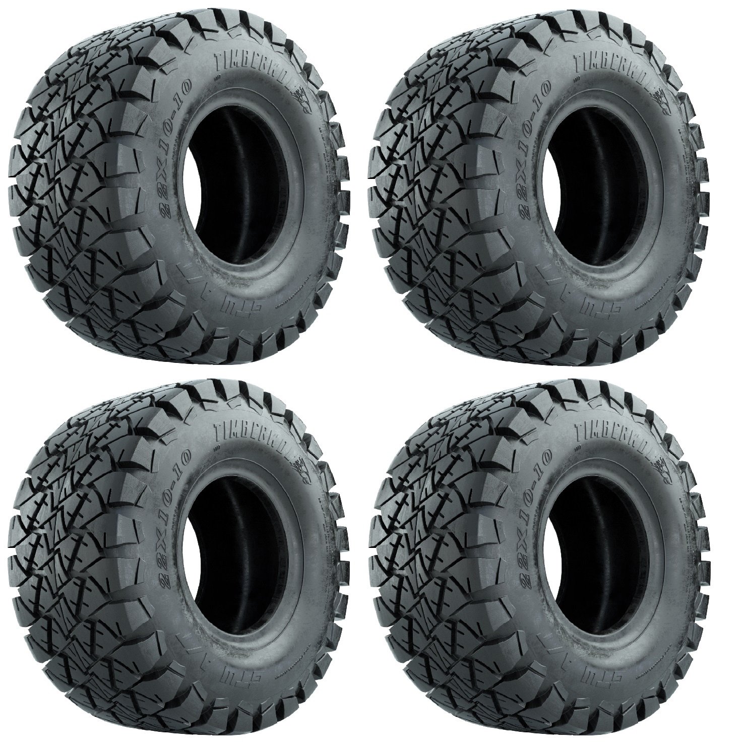 20-069 22X10-10 Timberwolf AT GTW profile mounted