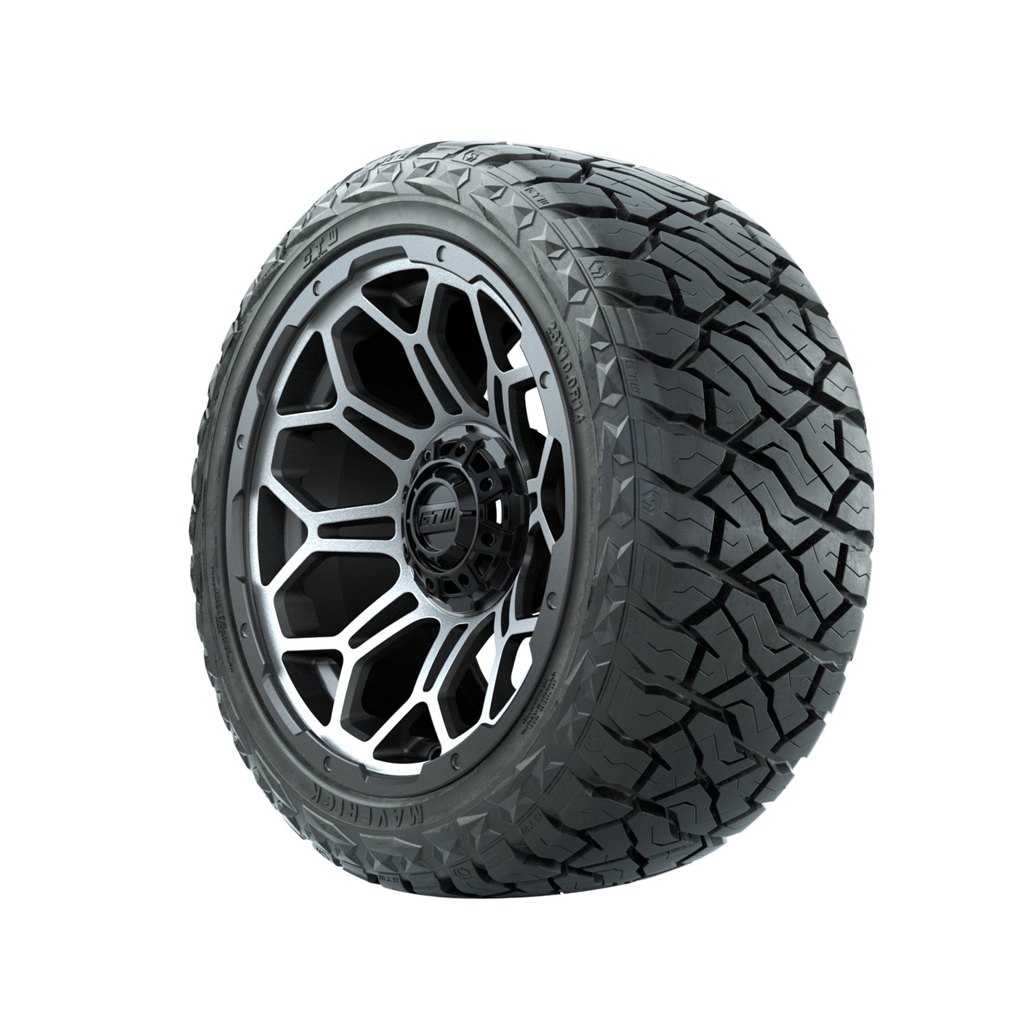 19-225 A19-1448 Bravo / Matte Gray & Machined / Maverick