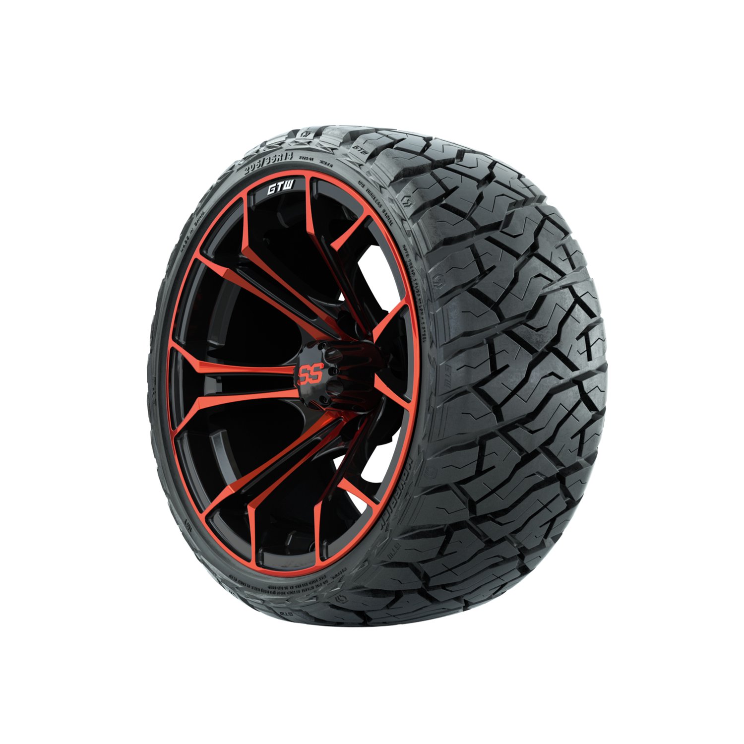 19-222 A19-1467 Spyder / Red & Black / Maverick Lo Pro