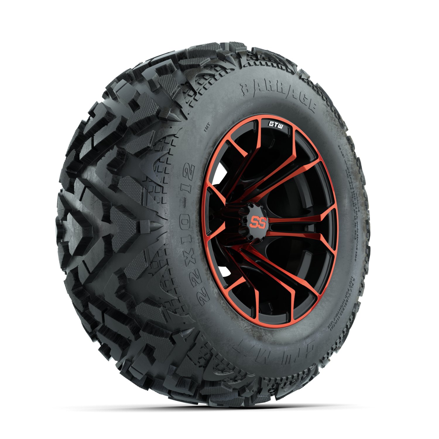 19-219 A19-2189 Spyder / Red & Black / Barrage
