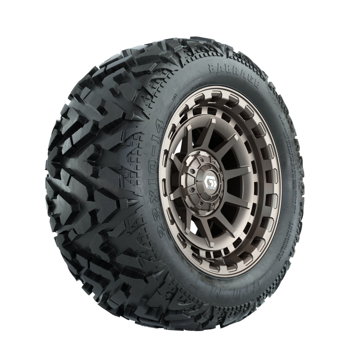 19-395 A19-2347 Barricade / Satin Bronze / Barrage