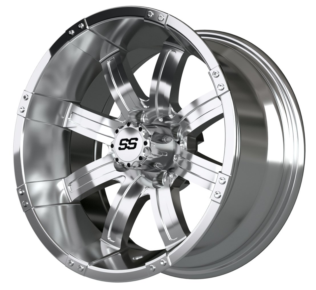 19-141 GTW Tempest 14x7 Chrome Wheel