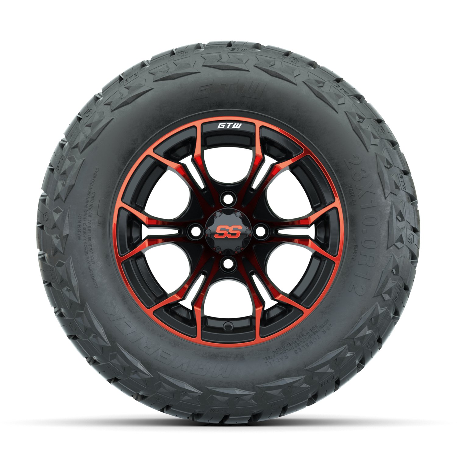 19-219 A19-1411 Spyder / Red & Black / Maverick