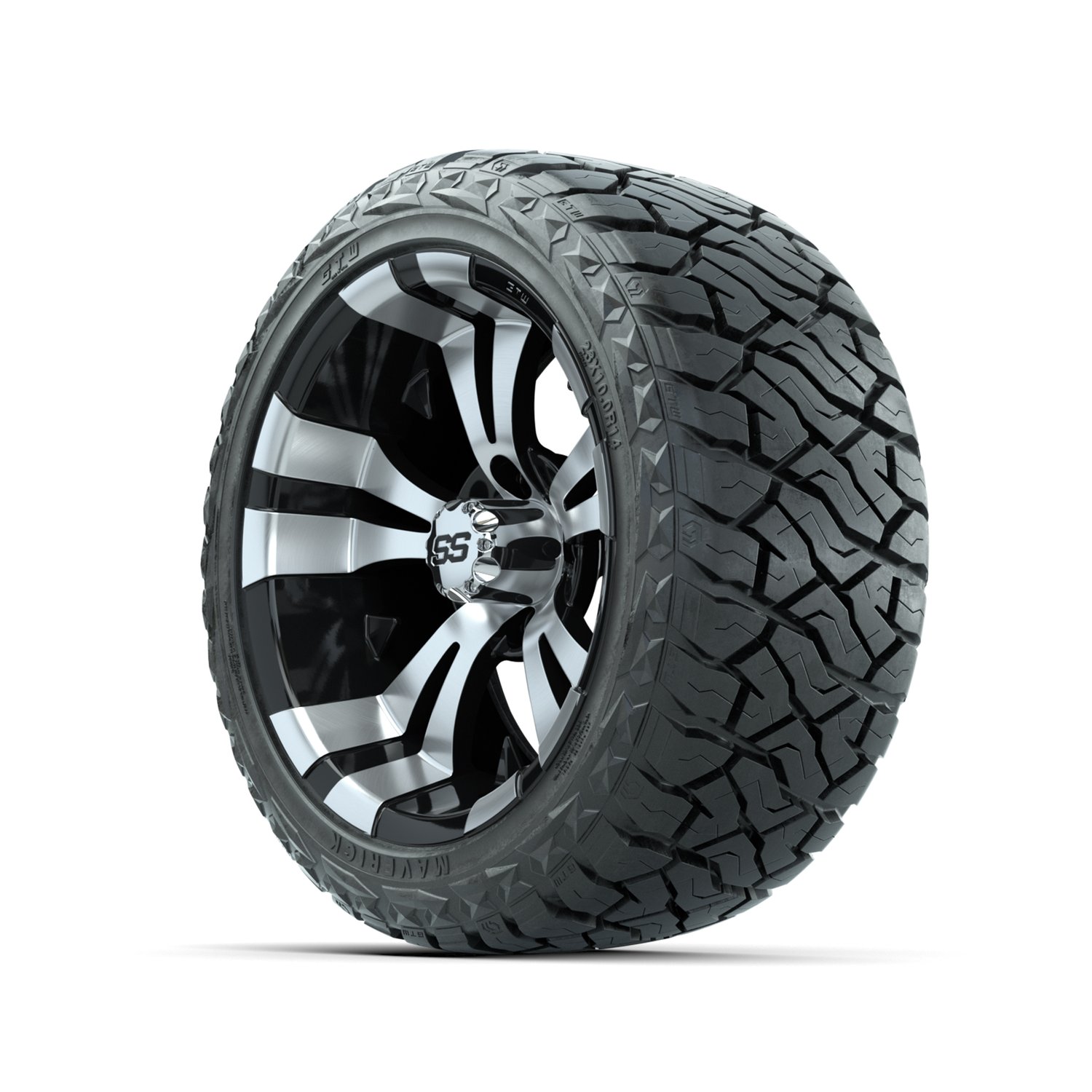19-168 A19-1445 Vampire / Machined & Black / Maverick