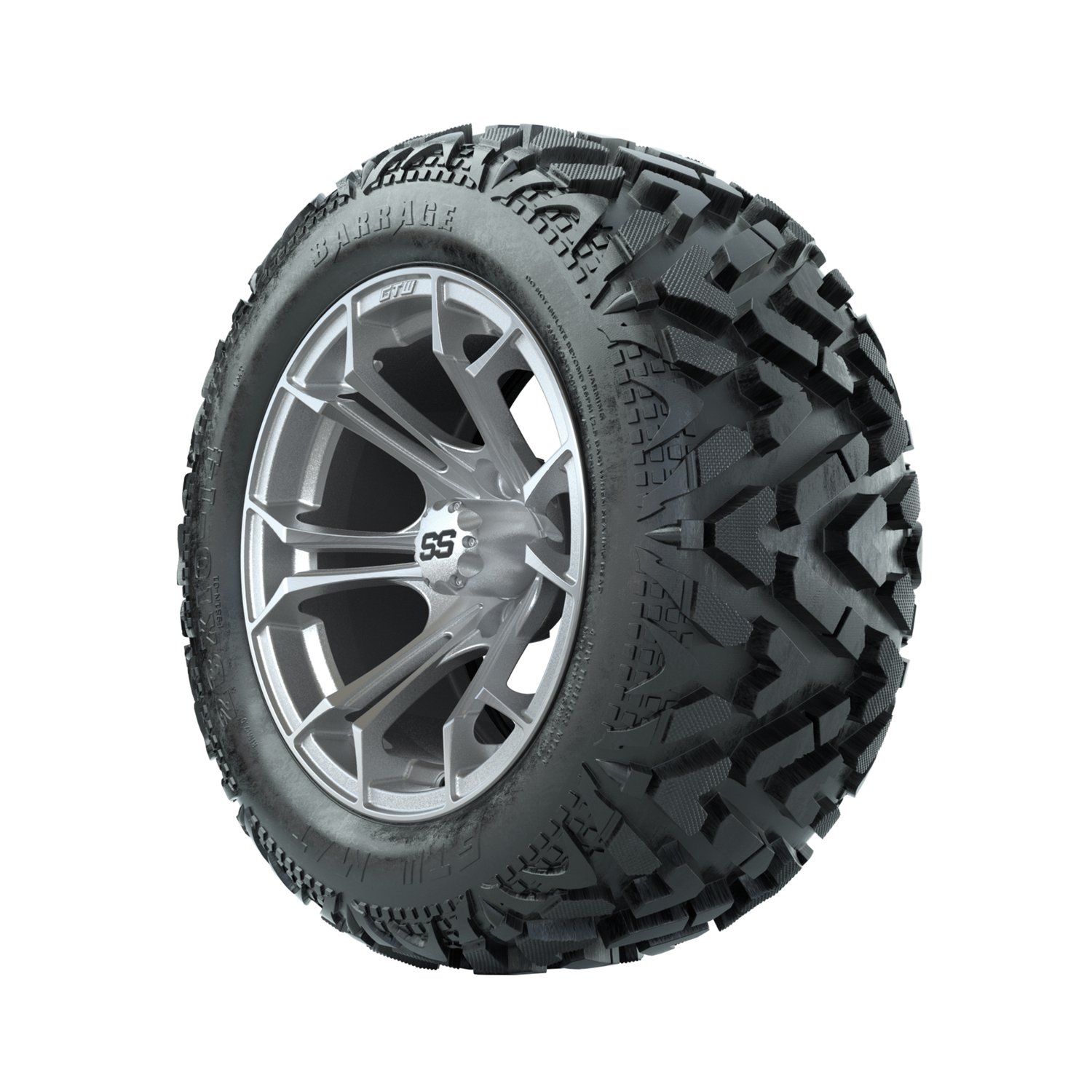 19-352 A19-2279 Spyder / Silver / Barrage