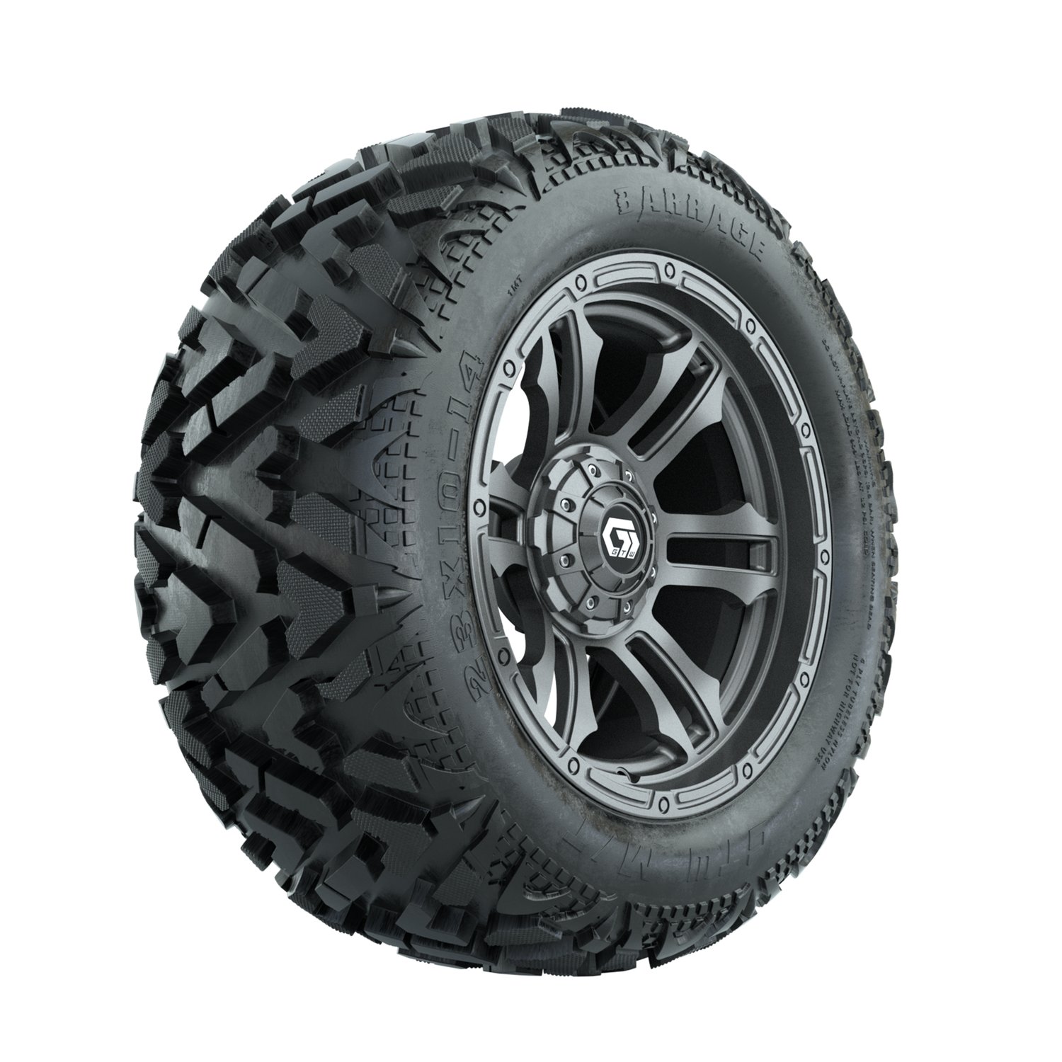 19-403 A19-2374 Shogun / Gloss Gunmetal / Barrage