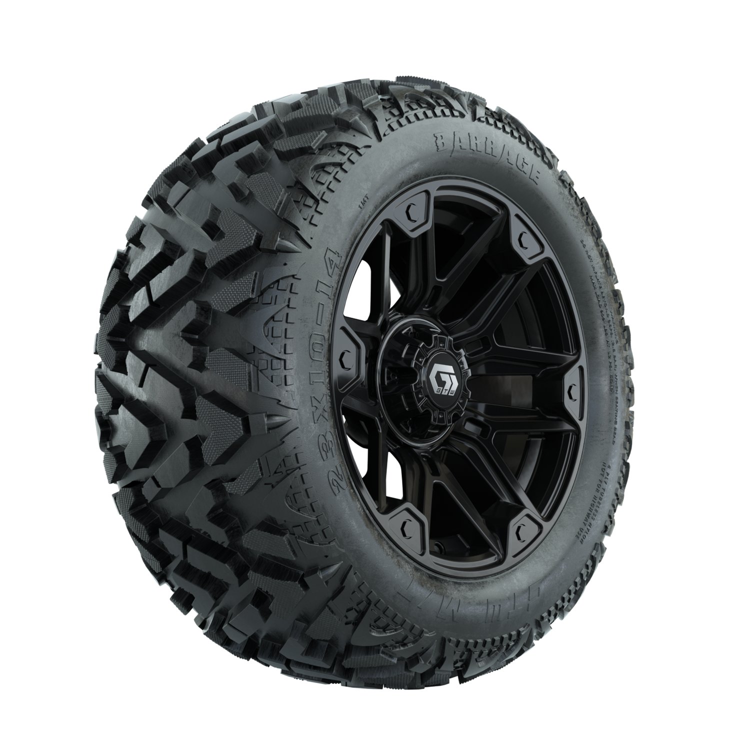 19-414 A19-2565 Graffiti / Gloss Black / Barrage