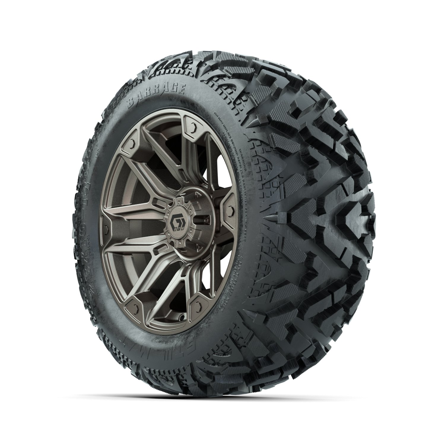 19-415 A19-2574 Graffiti / Satin Bronze / Barrage