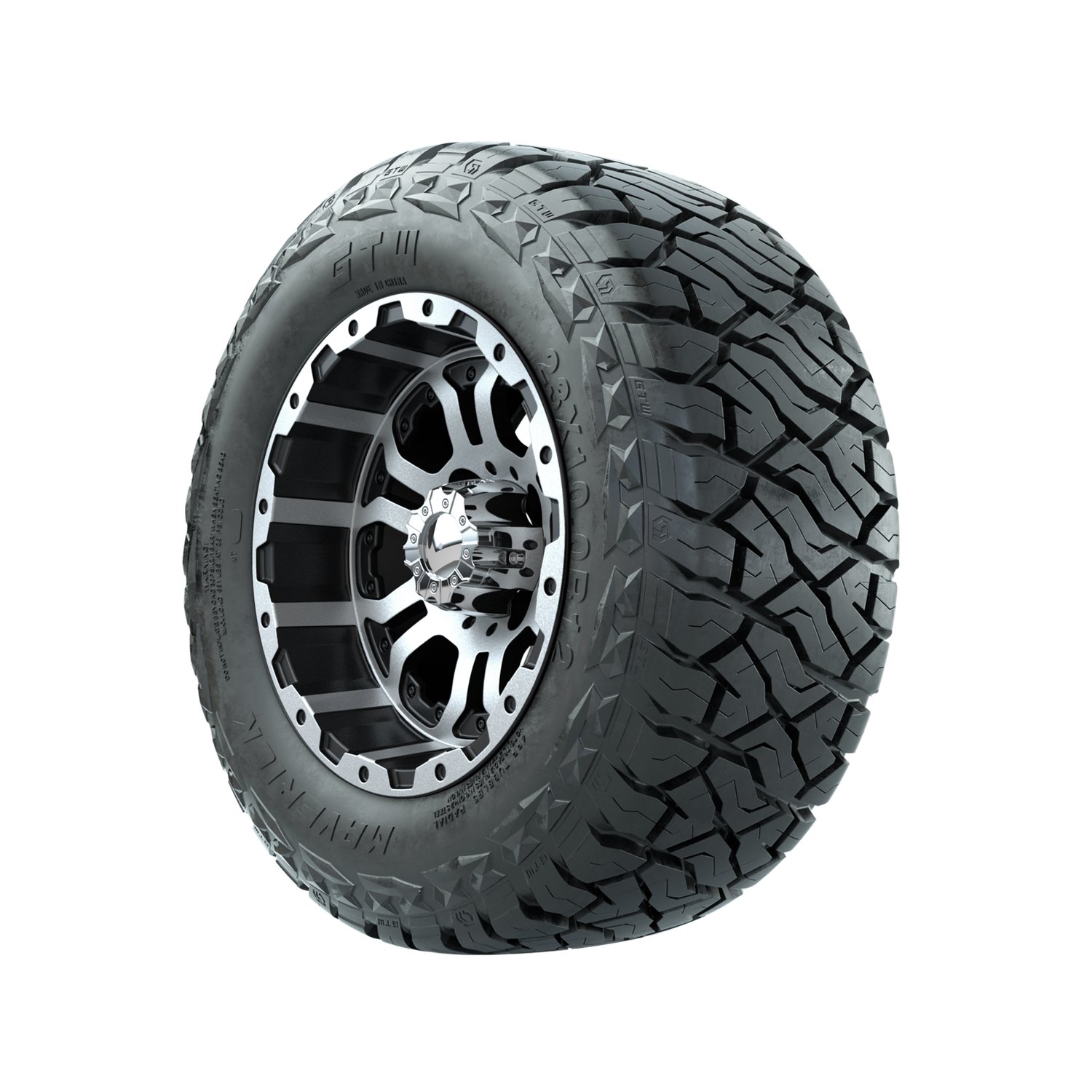 20-087 A19-1346 Omega / Machined & Black / Maverick 23"