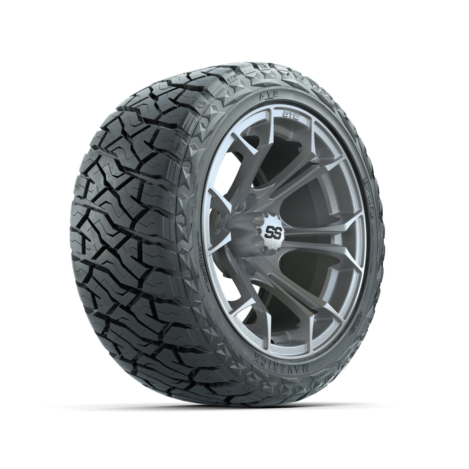 19-352 A19-1461 Spyder / Silver Machined / Maverick