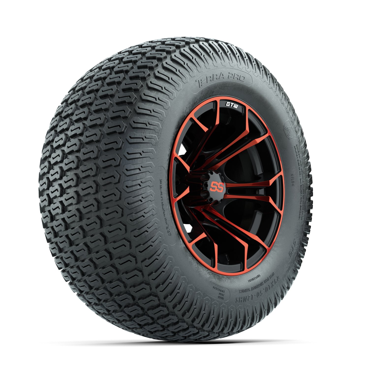 19-219 A19-2180 Spyder / Red & Black / Terra Pro