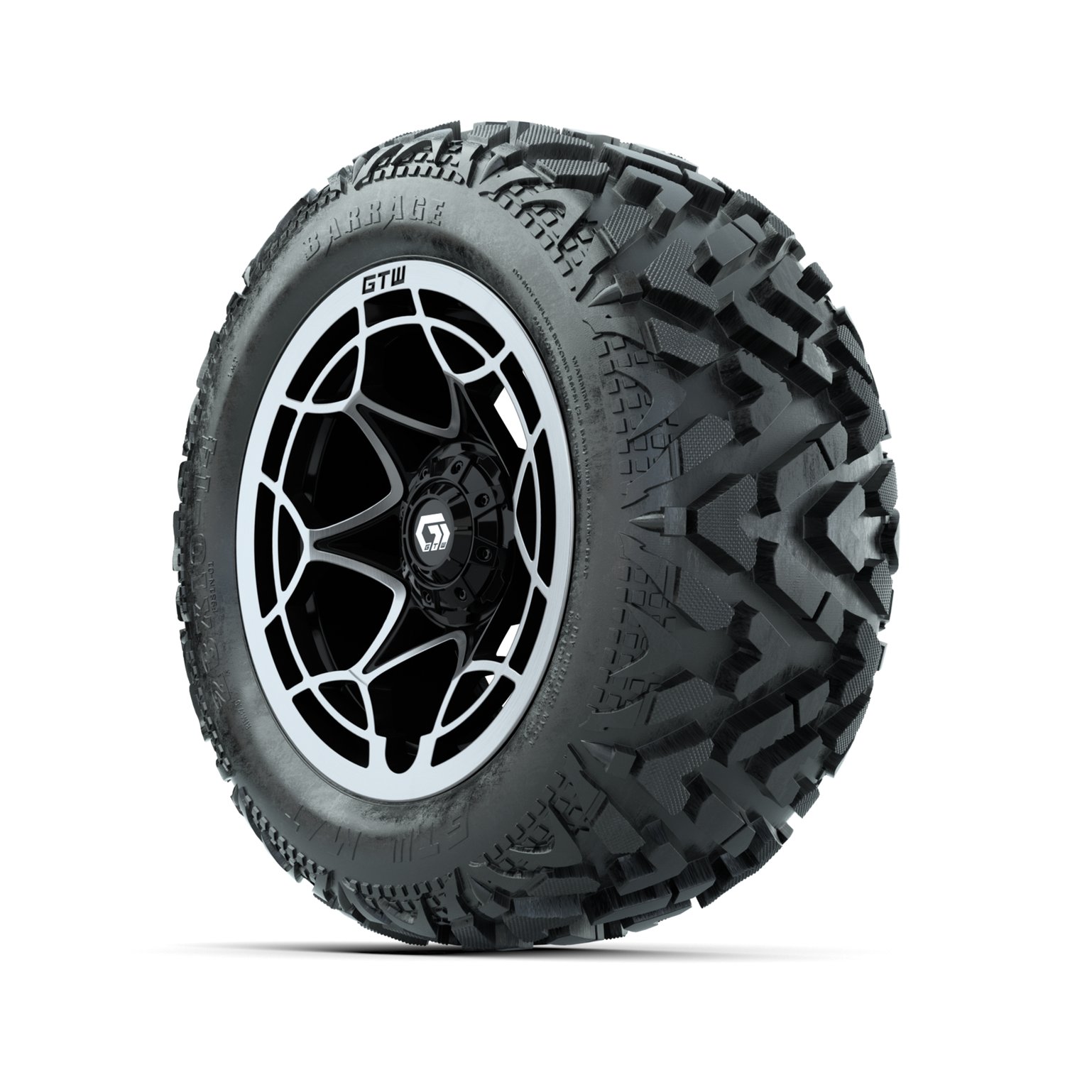 19-392 A19-2329 Nexus / Silver & Gloss Black / Barrage