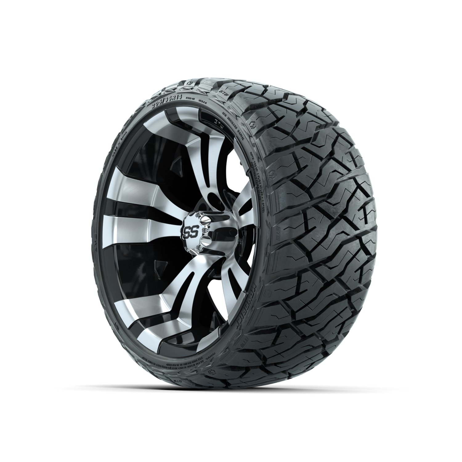 19-168 A19-1466 Vampire / Machined & Black / Maverick Lo Pro