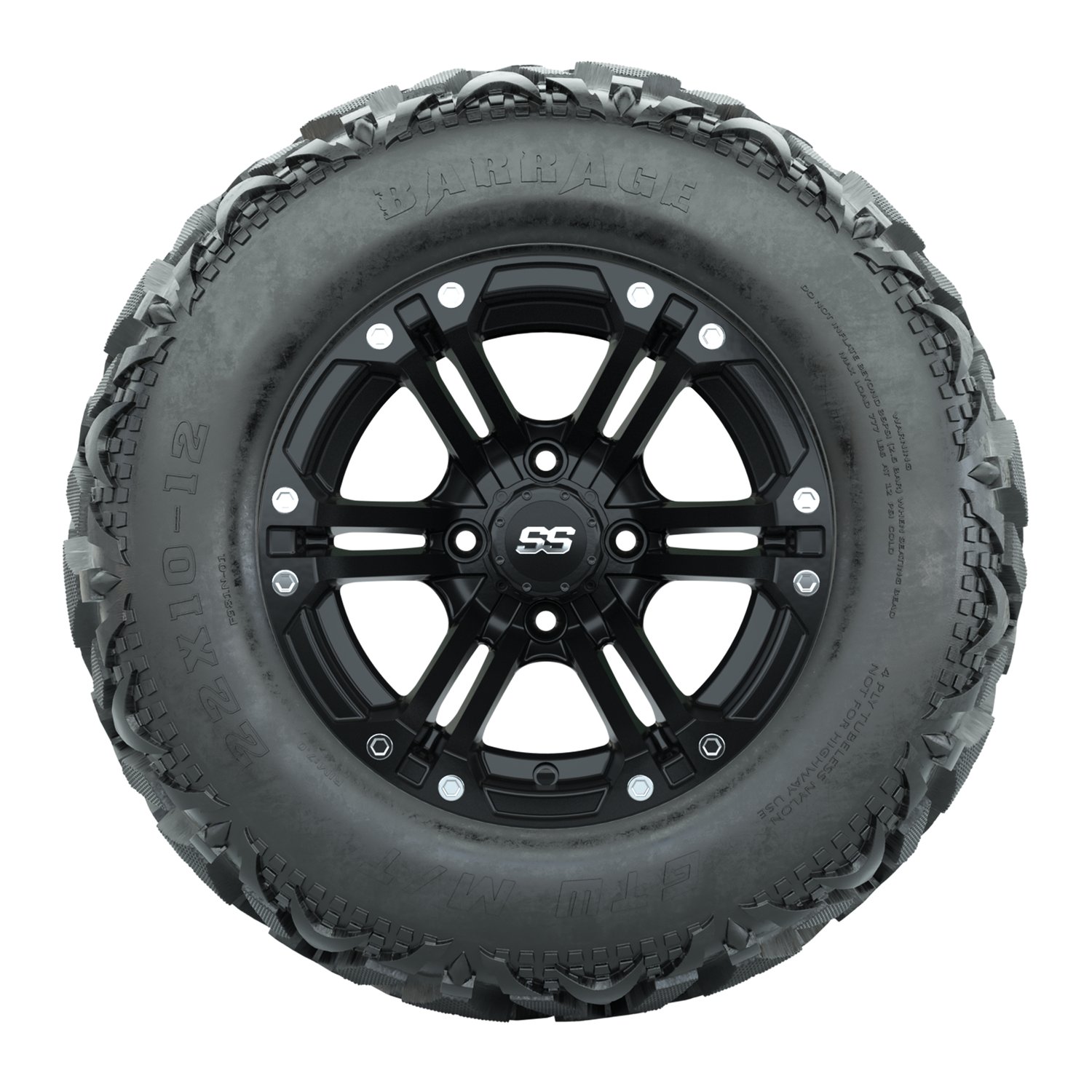 19-150 A19-1789 Specter / Matte Black / Barrage