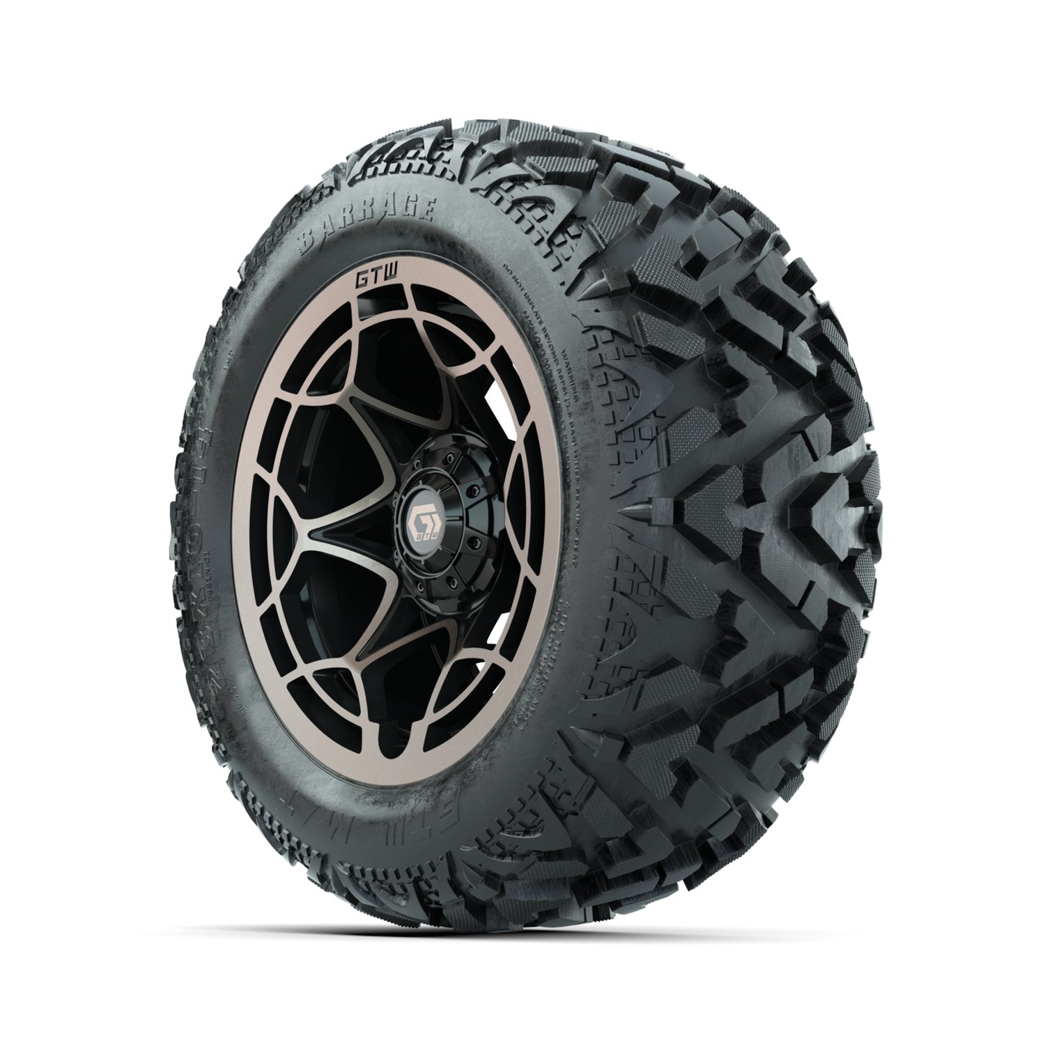 19-394 A19-2338 Nexus / Satin Bronze & Gloss Black / Barrage