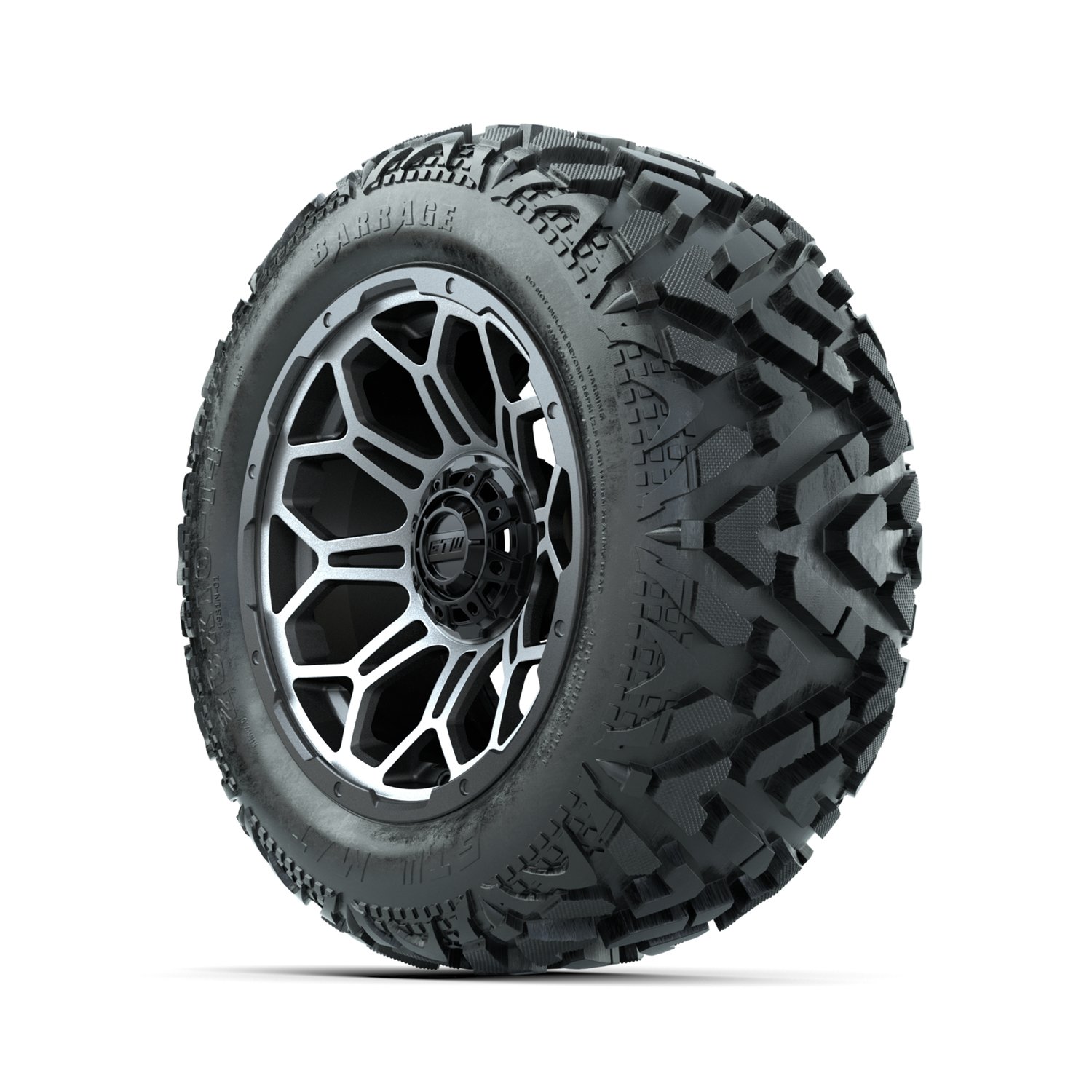 19-225 A19-2422 Bravo / Matte Gray & Machined / Barrage