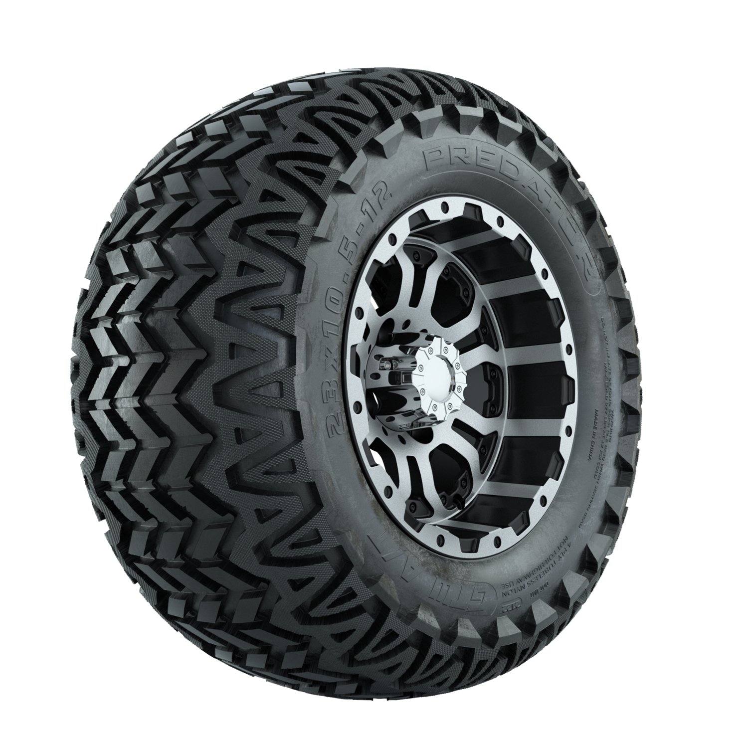 20-060 A19-513 Omega / Machined & Black / Predator