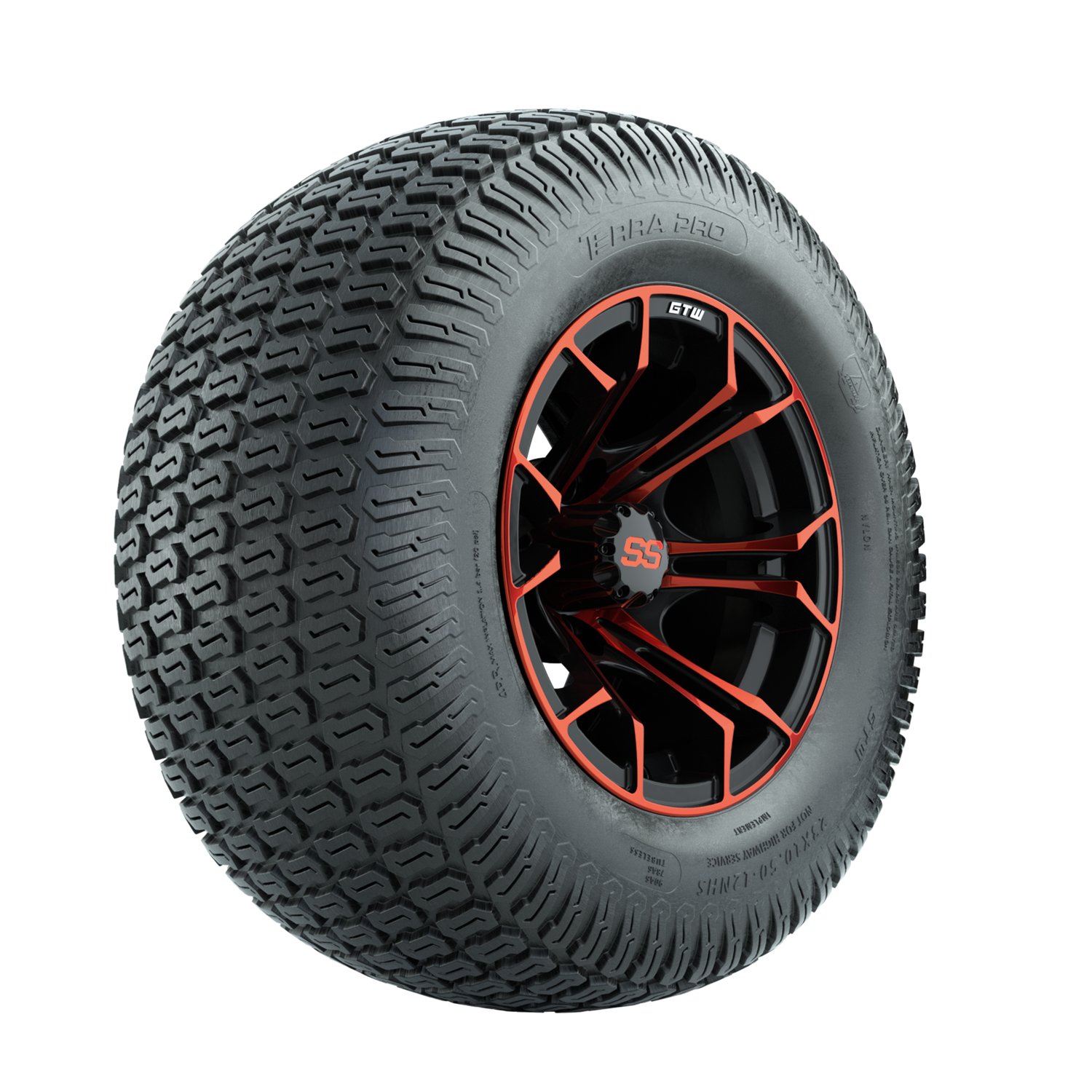 19-219 A19-2180 Spyder / Red & Black / Terra Pro