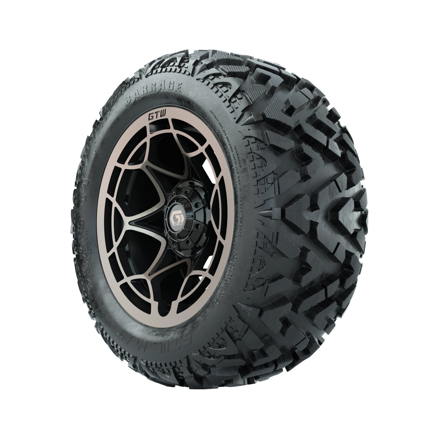 19-394 A19-2338 Nexus / Satin Bronze & Gloss Black / Barrage