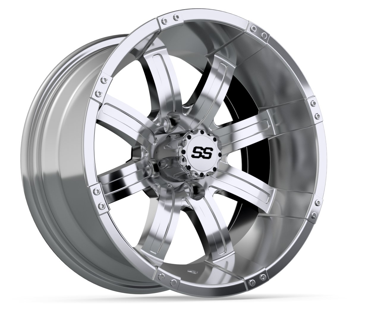19-141 GTW Tempest 14x7 Chrome Wheel
