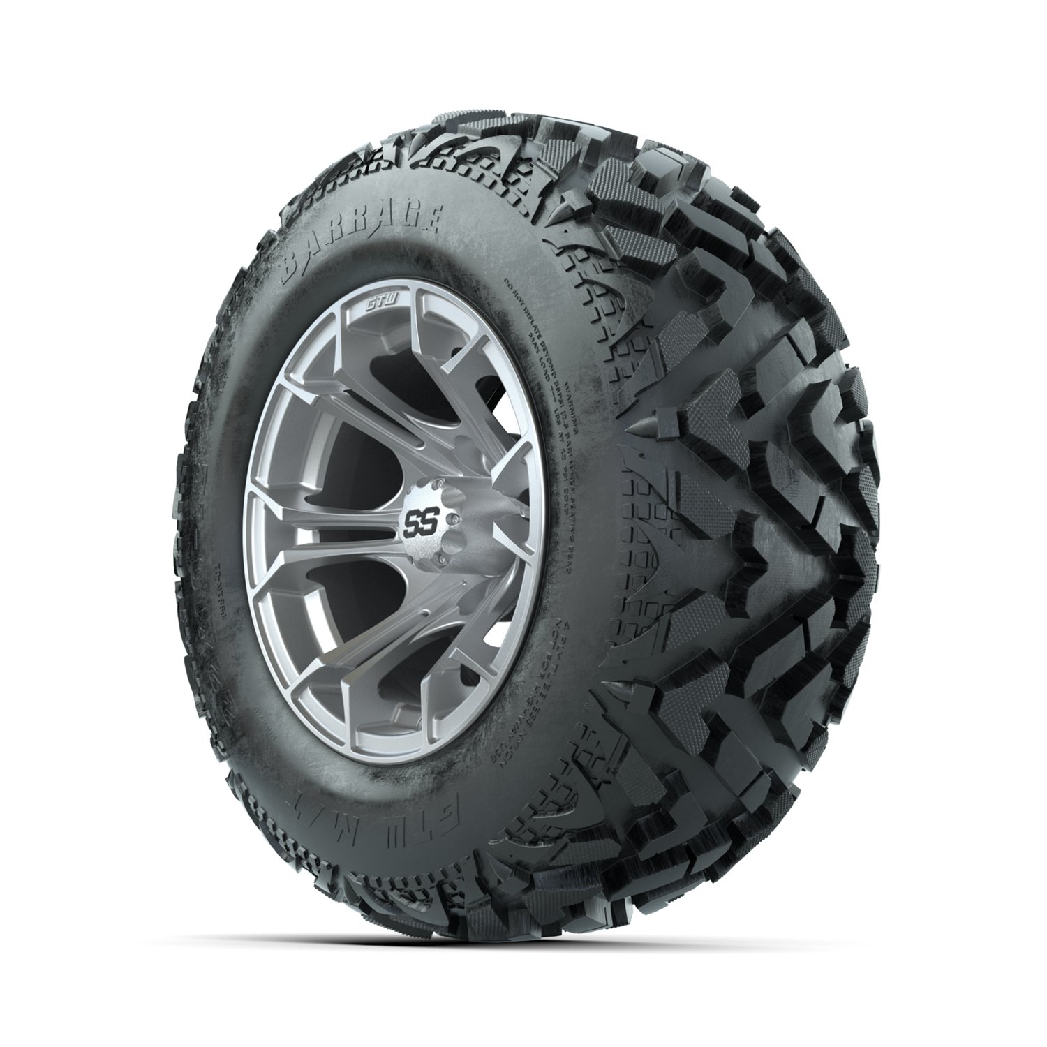 19-351 A19-1770 Spyder / Silver / Barrage