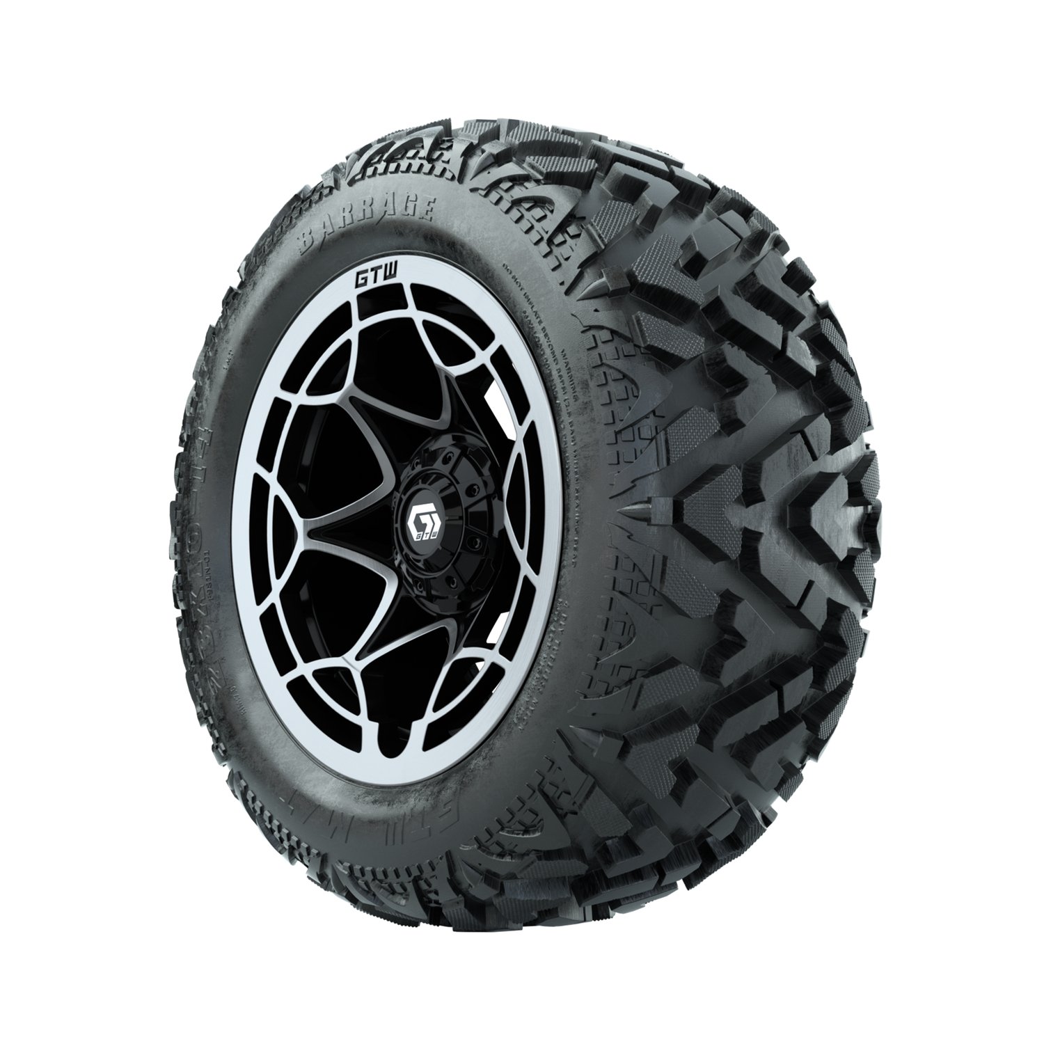 19-392 A19-2329 Nexus / Silver & Gloss Black / Barrage